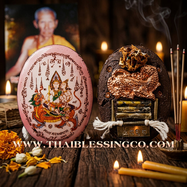 ✨ 💖 The Celestial Enchanter: Sacred Pink-Aura 'Petch Payatorn' Divine Locket by Luang Pu In (2015 Edition) – The Ultimate Masterpiece for Irresistible Charisma, Romantic Success, and Miraculous Popularity 💖 ✨