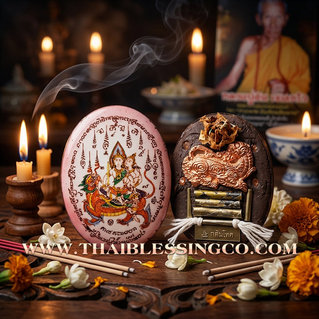 ✨ 💖 The Celestial Enchanter: Sacred Pink-Aura 'Petch Payatorn' Divine Locket by Luang Pu In (2015 Edition) – The Ultimate Masterpiece for Irresistible Charisma, Romantic Success, and Miraculous Popularity 💖 ✨