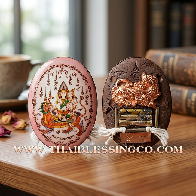 ✨ 💖 The Celestial Enchanter: Sacred Pink-Aura 'Petch Payatorn' Divine Locket by Luang Pu In (2015 Edition) – The Ultimate Masterpiece for Irresistible Charisma, Romantic Success, and Miraculous Popularity 💖 ✨