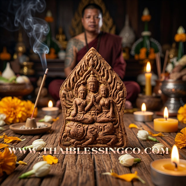 ✨ 🏹 Divine Celestial Enchanter: Khun Phaen Phet Phayathorn "Phnom Kulen Sovereign Edition" by Phra Arjan Khem (2021) – Supreme Attraction, Elite Social Charisma, & Wealth Prosperity Magnet ✨ 🏹