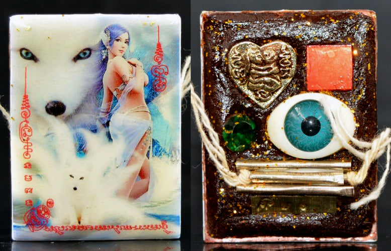 🦊 The Celestial Enchantress: 2025 "Nine-Tailed Fox" Empress Locket – Masterpiece by Luang Pu In, Klong Khee Lek Monastery - 