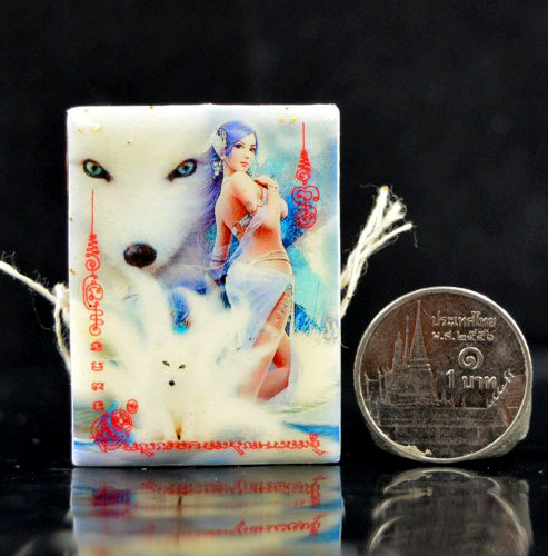 🦊 The Celestial Enchantress: 2025 "Nine-Tailed Fox" Empress Locket – Masterpiece by Luang Pu In, Klong Khee Lek Monastery - 