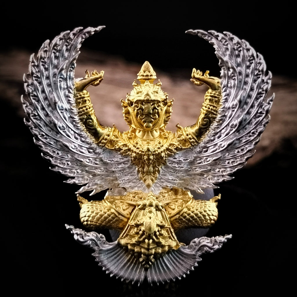 ✨ The Commander of Millions: "Phaya Krut Thotsayan" Royal Garuda – Ruay Leua Lon Edition for Overflowing Wealth, Elite Authority & Instant Fortune by Luang Pu Udom Sub