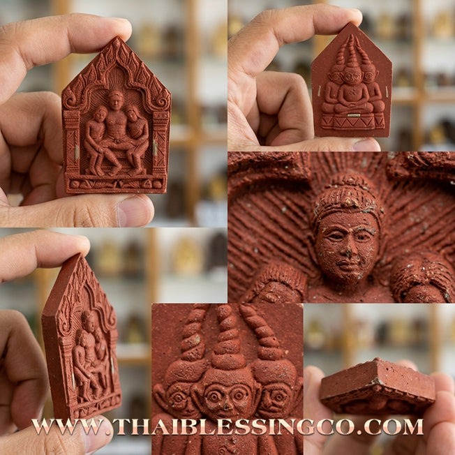 ✨ 🏹 The Crimson Commander: Sacred 'Red Charm Powder' Khunphaen Maha Mon Phaya Ngang Pa Cha Da by Achan Haritsa (2016 Masterpiece) – The Ultimate Magnet for Intense Romance, Explosive Trade, and Infinite Wealth 🏹 ✨