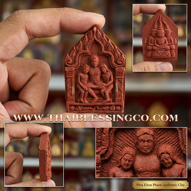 ✨ 🏹 The Crimson Commander: Sacred 'Red Charm Powder' Khunphaen Maha Mon Phaya Ngang Pa Cha Da by Achan Haritsa (2016 Masterpiece) – The Ultimate Magnet for Intense Romance, Explosive Trade, and Infinite Wealth 🏹 ✨