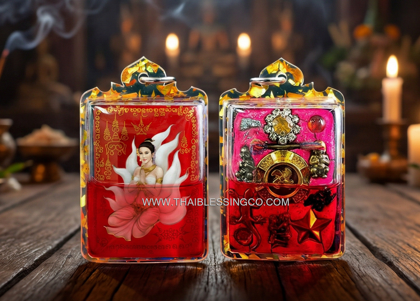 ✨ The Crimson Empress Nine-Tailed Fox Locket: Authentic Arjan Nan Kong "Lanna Sorcery" Edition for Supreme Seduction Aura, Instant Wealth Attraction, and Divine Social Influence