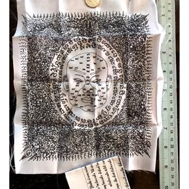 🌟 🧧The Destiny Architect: Authentic 2014 Chao Khun Juea Physiognomy Yantra – Align Your Fate for Absolute Wealth🧧 Black