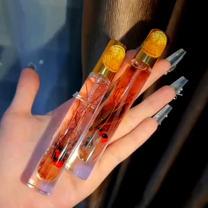 ✨ The Divine Saneh Mon Plaeng Enchantment Oil B.E. 2568: Authentic Thai Attraction Alchemy for Women, Men, and LGBTQ+ by Kruba Kamfan, Wat Ko Chok – Pink & Purple Gender-Specific Love Balms