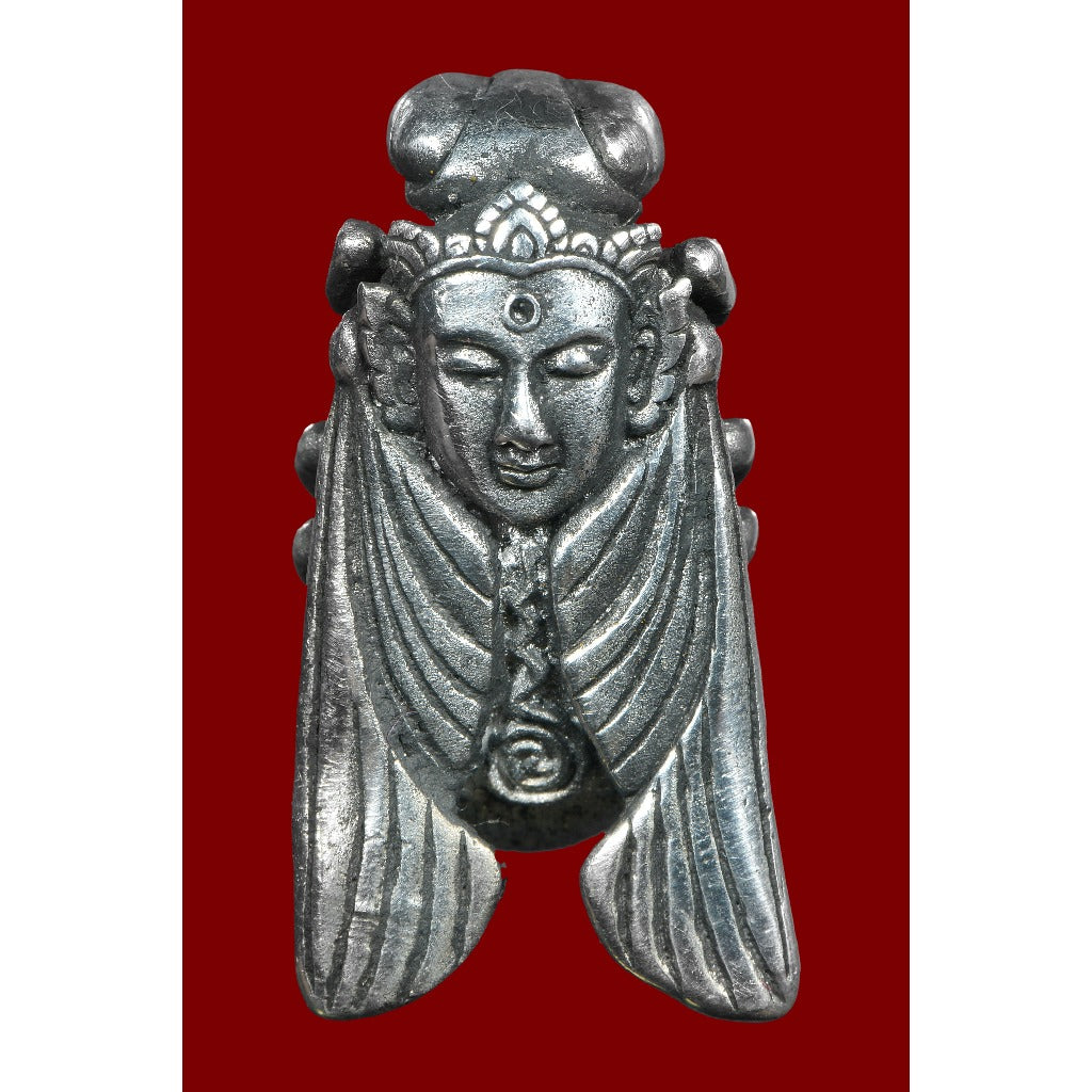 🌟 🔱 The Empress of Victory: Maeng Phu Kham "Mother Umadevi" – The Sovereign’s Secret to Unstoppable Success 🔱 Aluminum alloy with silver coins: 399 pieces made.