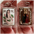 🪷 The Enchantress of the Lotus: Sacred Locket Mae Bua Bang Bai (Lotus Leaf Fairy) – Ongk Kroo White Edition by Ajarn Suntorn Phueak Tiang