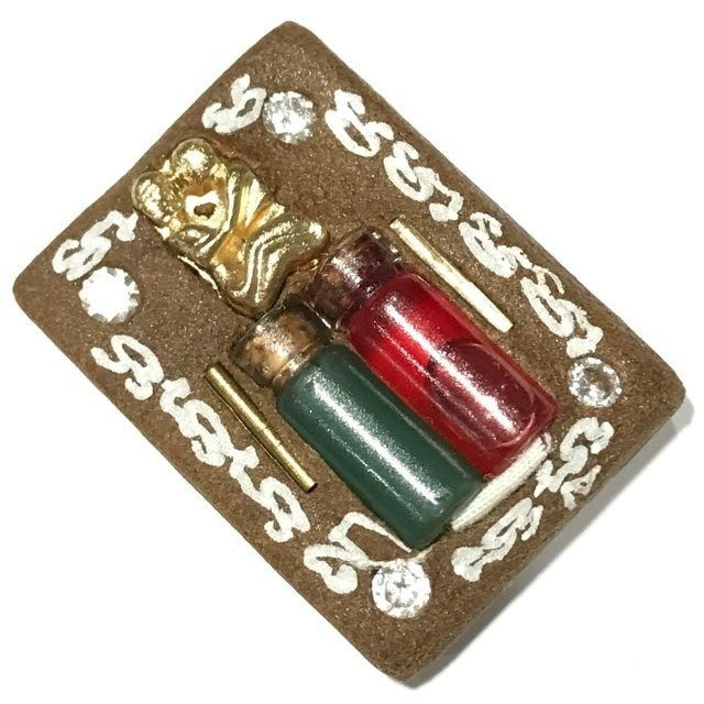 🪷 The Enchantress of the Lotus: Sacred Locket Mae Bua Bang Bai (Lotus Leaf Fairy) – Ongk Kroo White Edition by Ajarn Suntorn Phueak Tiang