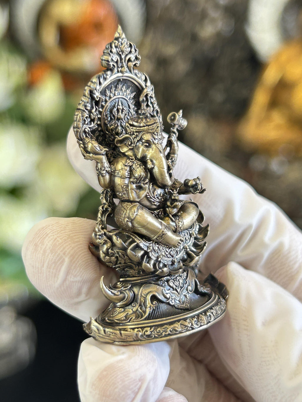 ✨ The Eternal Architect: Ganesha "Suk Samrit Nirun" Masterpiece – Satin Smoke Bronze Edition for Permanent Success, Wealth Stability & Obstacle Removal