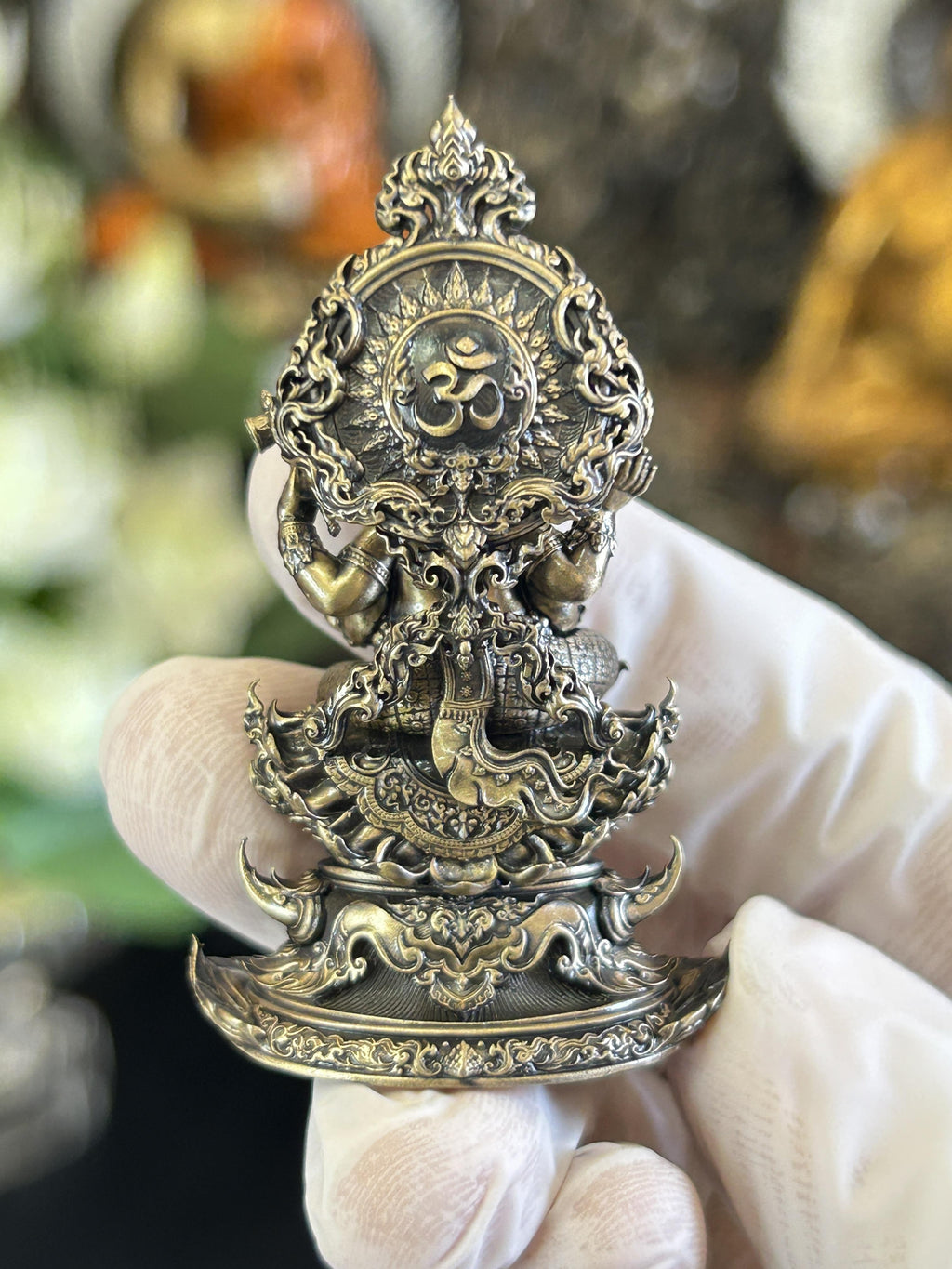 ✨ The Eternal Architect: Ganesha "Suk Samrit Nirun" Masterpiece – Satin Smoke Bronze Edition for Permanent Success, Wealth Stability & Obstacle Removal