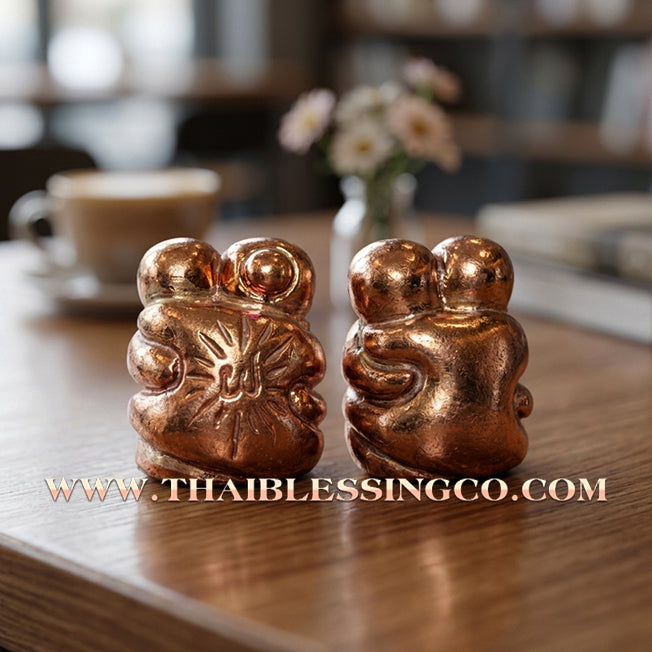 ✨ ❤️ The Eternal Bond: Sacred Copper 'Inn Khoo' (Ancient Love Deities) by Luang Pu Kham Phuang (2024 Edition) – The Ultimate Miniature Masterpiece for Soulmate Attraction, Relationship Harmony, and Infinite Metta ❤️ ✨