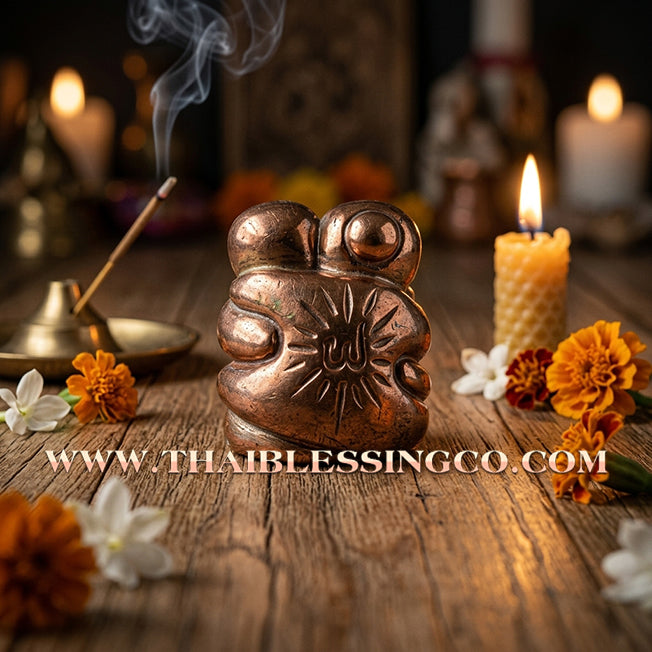 ✨ ❤️ The Eternal Bond: Sacred Copper 'Inn Khoo' (Ancient Love Deities) by Luang Pu Kham Phuang (2024 Edition) – The Ultimate Miniature Masterpiece for Soulmate Attraction, Relationship Harmony, and Infinite Metta ❤️ ✨