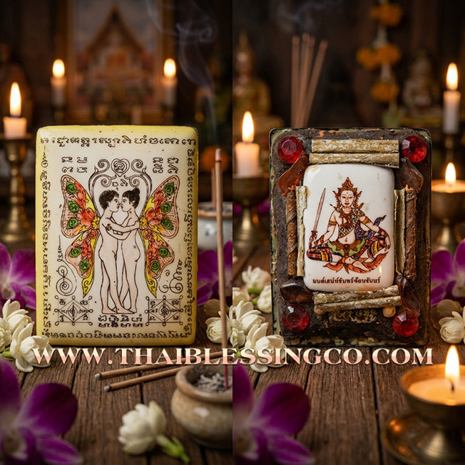 ✨ 💖 The Eternal Embrace: Sacred 'Inn Koo Nang Long' Ong Khru Locket by Luang Pu In (2013 Heritage) – The Ultimate Talisman for Irresistible Charm, Binding Affection, and Social Command 💖 ✨