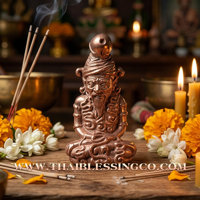 ✨ 🦅 The Forbidden Sage of Desire: Sacred Copper 'Ruesi Nok Ked' Maha Yant 68 by Arjan Plien Hatyanon (2025 Edition) – The Ultimate Master of Nightlife Charisma, Extreme Attraction, and Unstoppable Seduction 🦅 ✨