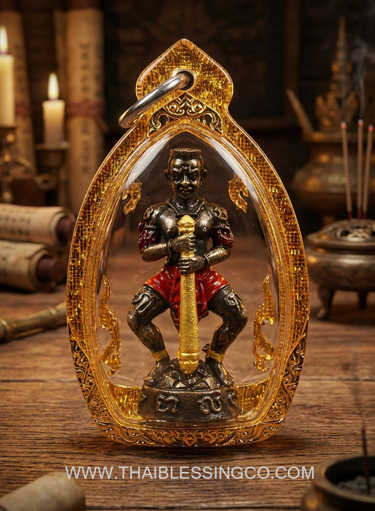 ✨ The Giant Sentinel Yak Payont B.E. 2559: Ancient Lanna Guardian Golem in Sacred Oil by Ajarn Kongsak, Mon Lanna – Ultimate Protection, Wealth Attraction, and Commanding Charisma Edition