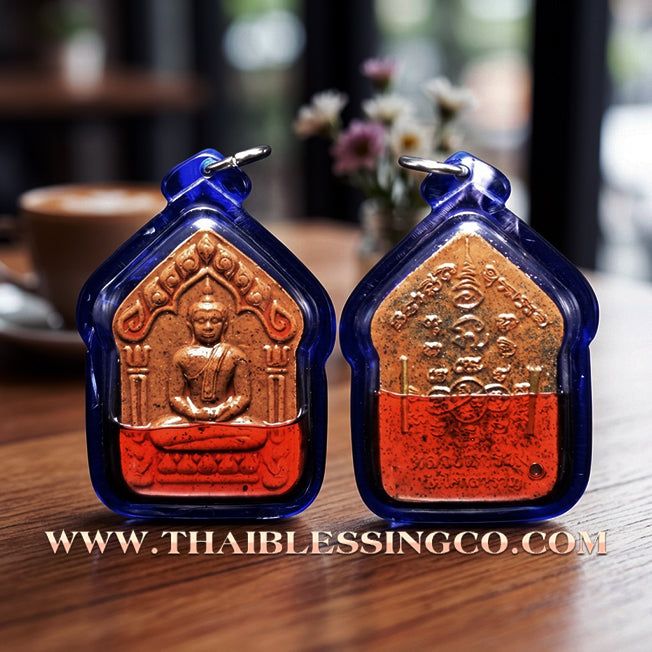 ✨ 🎭 The Golden Aura of Influence: Sacred 'Na Na Thong' Khun Phaen in Red Rooster Herb Oil by Luang Ta Ruam (2019 Edition) – The Ultimate Catalyst for Radiant Charisma, Billionaire Luck, and Seamless Negotiations 🎭 ✨