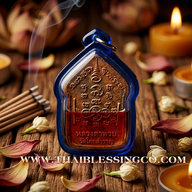 ✨ 🎭 The Golden Aura of Influence: Sacred 'Na Na Thong' Khun Phaen in Red Rooster Herb Oil by Luang Ta Ruam (2019 Edition) – The Ultimate Catalyst for Radiant Charisma, Billionaire Luck, and Seamless Negotiations 🎭 ✨