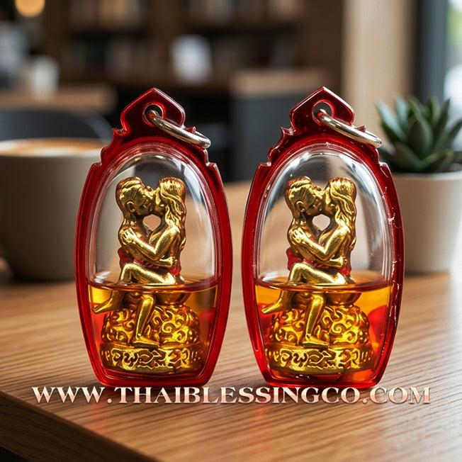 ✨ 🔗 The Golden Bond: Sacred 'Phaya In Khamluang' by Achan Nan Daeng (2017 Lanna Heritage) – The Ultimate Talisman for Irresistible Attraction, Soul-Binding Love, and Divine Mercy 🔗 ✨