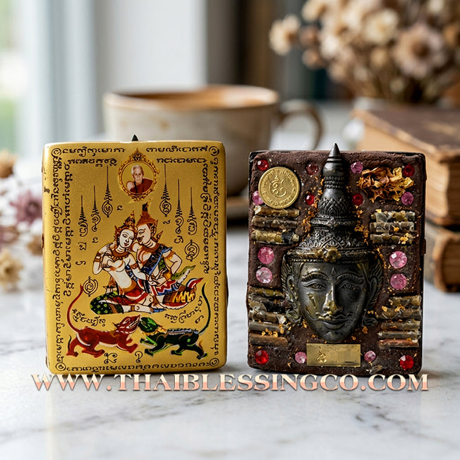 ✨ 👑 The Golden Emperor of Charisma: Royal 'Petch Payatorn' Gold-Aura Divine Locket by Luang Pu In (2011 Masterpiece Edition) – The Ultimate Sovereign Talisman for Infinite Power, Supreme Attraction, and Unstoppable Wealth 👑 ✨