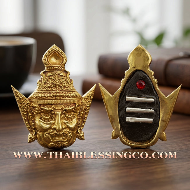 ✨ 🧘‍♂️ The Golden Sage of Prosperity: Sacred 'Alms-Bowl Gold' Ruesi Narot Head by Luang Pu Buapa (2015 Edition) – The Ultimate Guardian for Flourishing Trade, Universal Mercy, and Divine Shielding 🧘‍♂️ ✨