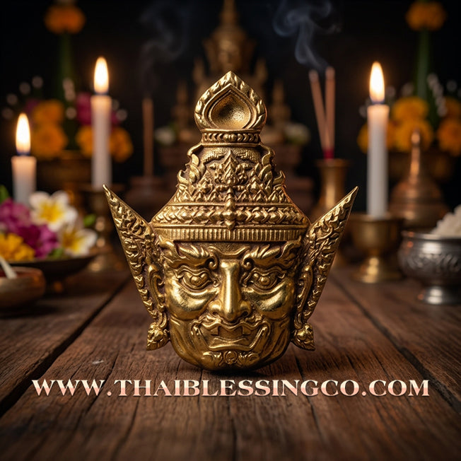✨ 🧘‍♂️ The Golden Sage of Prosperity: Sacred 'Alms-Bowl Gold' Ruesi Narot Head by Luang Pu Buapa (2015 Edition) – The Ultimate Guardian for Flourishing Trade, Universal Mercy, and Divine Shielding 🧘‍♂️ ✨