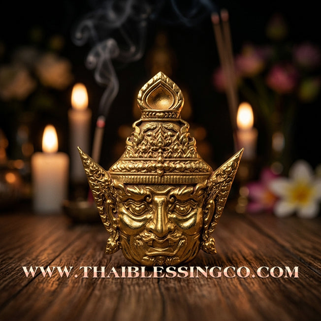 ✨ 🧘‍♂️ The Golden Sage of Prosperity: Sacred 'Alms-Bowl Gold' Ruesi Narot Head by Luang Pu Buapa (2015 Edition) – The Ultimate Guardian for Flourishing Trade, Universal Mercy, and Divine Shielding 🧘‍♂️ ✨