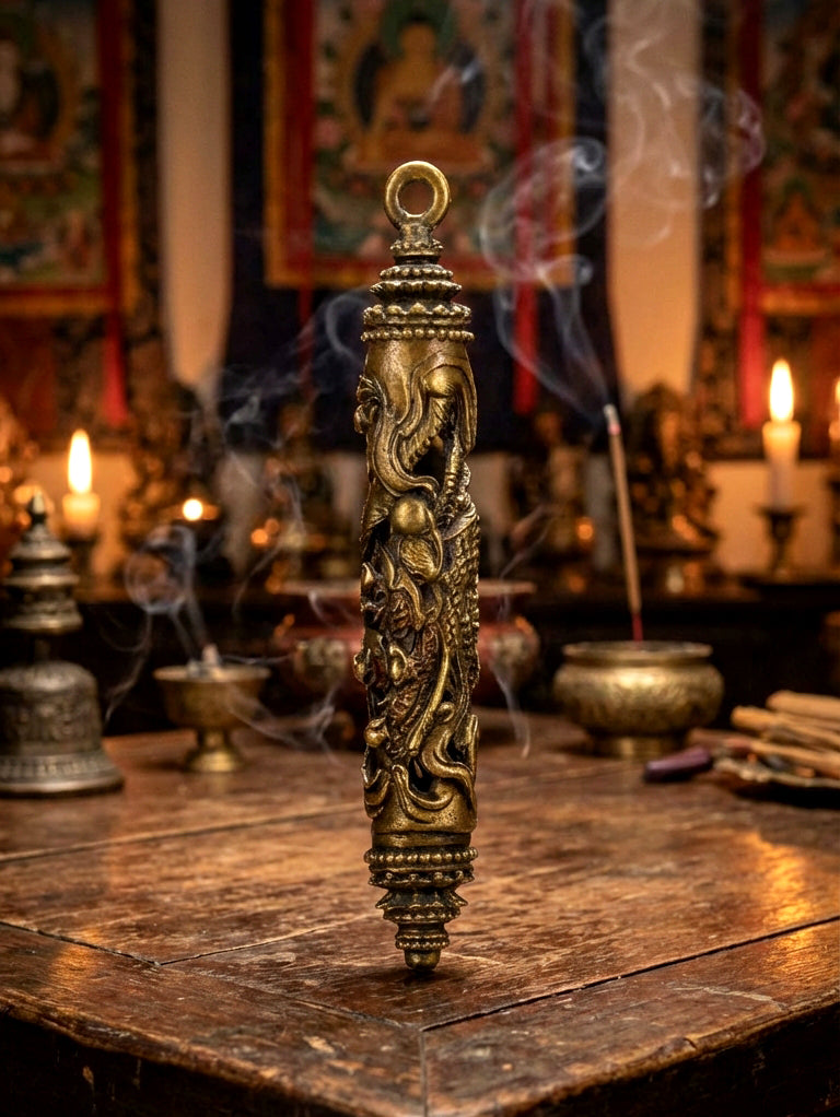 🦢 The Golden Swan Treasure Takrut: Kruba Ariyachat’s Sacred "Hong Jao Sub" Alchemical Talisman for Infinite Abundance and Elite Protection