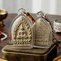 ✨ [The Heir to the Legendary "Bia Kae" Mastery] Sacred "Chao Sua Ruay Sap" (Wealthy Merchant of Abundant Fortune) – Sacred Holy Powder – Master-Blessed by Phra Ajarn Sanya, Wat Klang Bang Kaeo (2014)