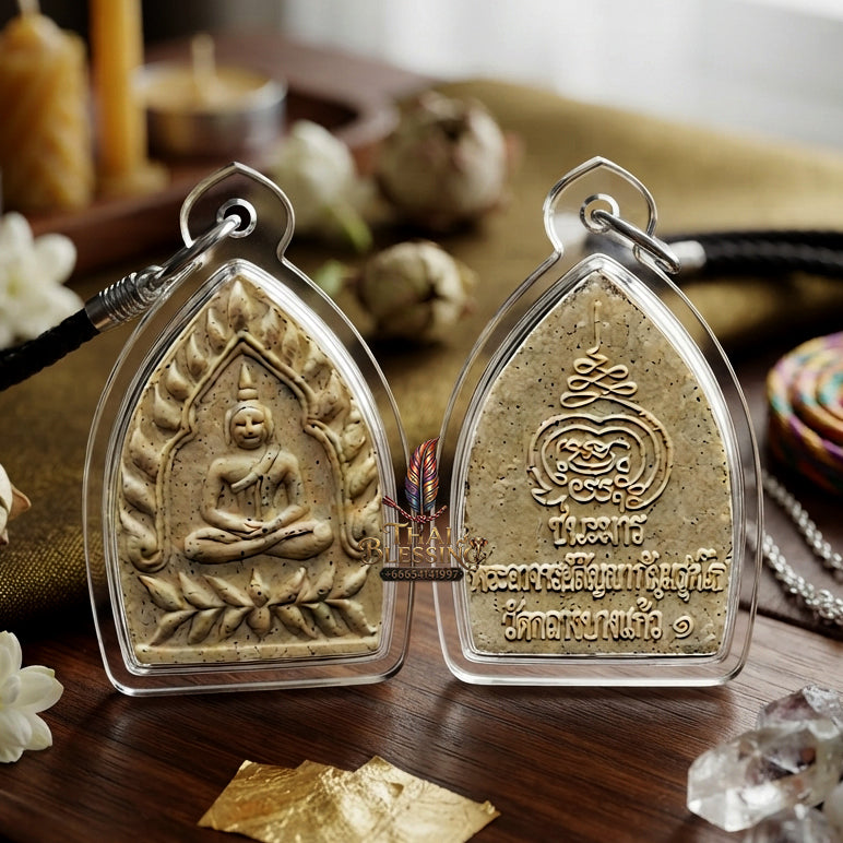 ✨ [The Heir to the Legendary "Bia Kae" Mastery] Sacred "Chao Sua Ruay Sap" (Wealthy Merchant of Abundant Fortune) – Sacred Holy Powder – Master-Blessed by Phra Ajarn Sanya, Wat Klang Bang Kaeo (2014)