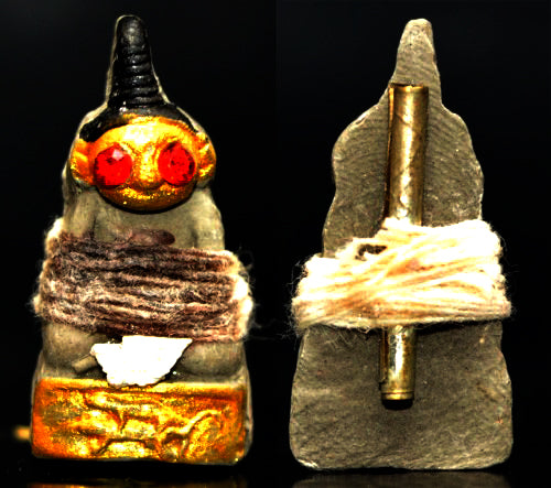 ✨ The Immortal Attraction: "Ngang Maha Saneh" – Sacred Necromantic Earth & Spirit Essence Edition with "Mind-Binding" Takrut by Arjan Weeratherp (2024)