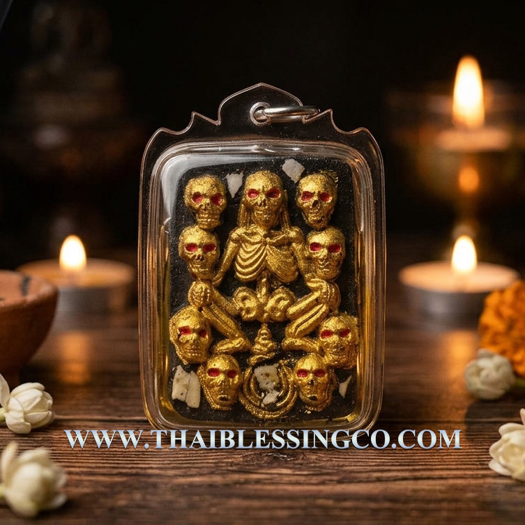 ✨ The Immortal Hoeng Prai Golden Soul Master Edition: Consecrated Necromantic Astral Guardian by Arjan Boonrod Kum Bang Phrai (2017) – Authentic Thai Occult Talisman for Gambling Luck, Extreme Competitive Advantage, and Supernatural Wealth Magnetism ✨