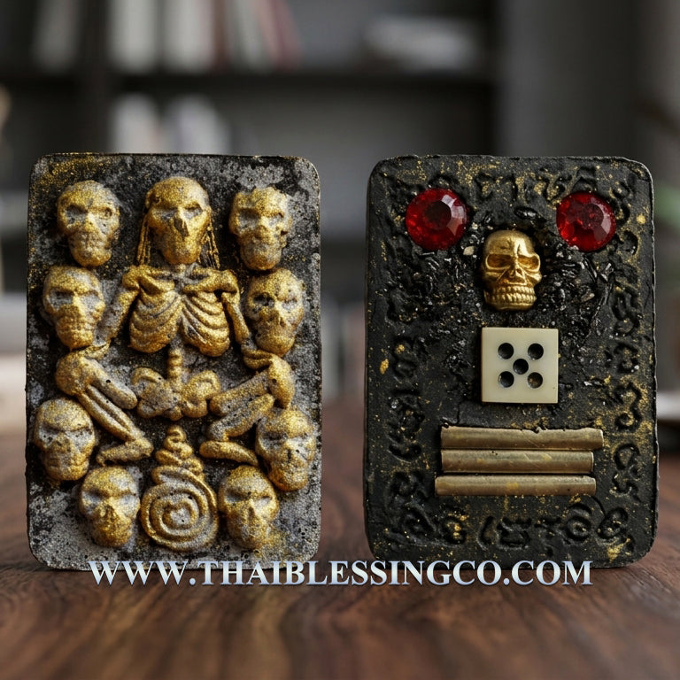 ✨ The Immortal Hoeng Prai Golden Soul Master Edition: Consecrated Necromantic Astral Guardian by Arjan Boonrod Kum Bang Phrai (2017) – Authentic Thai Occult Talisman for Gambling Luck, Extreme Competitive Advantage, and Supernatural Wealth Magnetism ✨