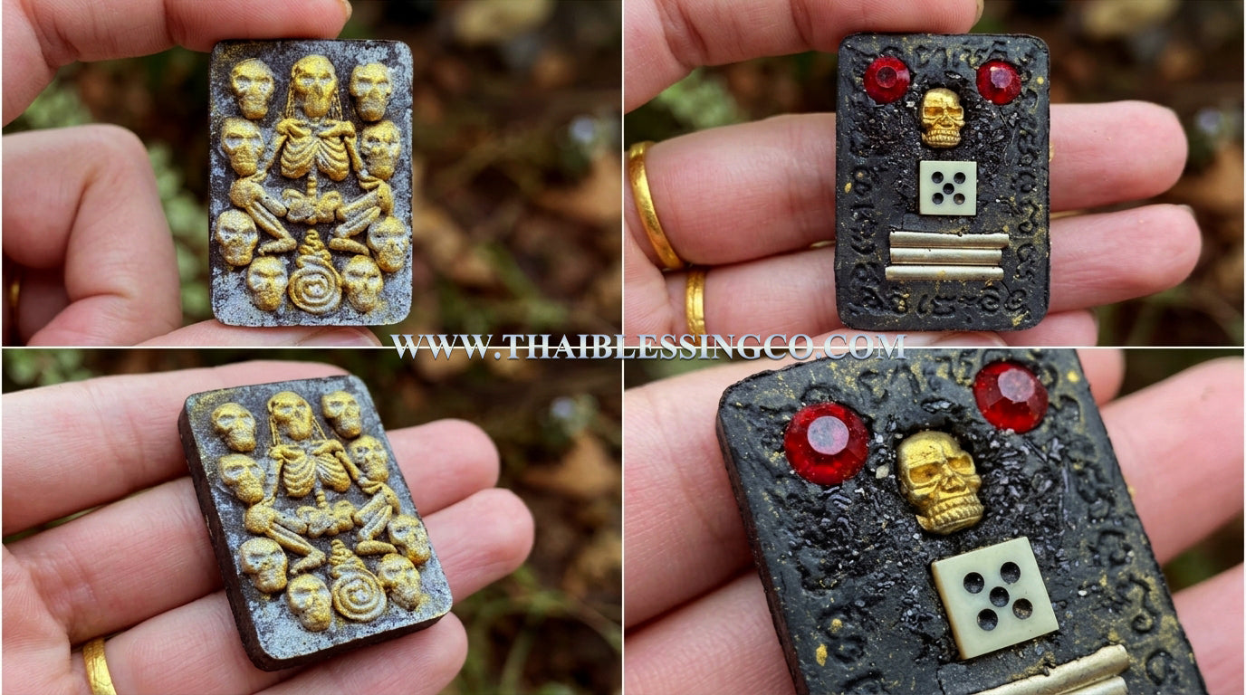 ✨ The Immortal Hoeng Prai Golden Soul Master Edition: Consecrated Necromantic Astral Guardian by Arjan Boonrod Kum Bang Phrai (2017) – Authentic Thai Occult Talisman for Gambling Luck, Extreme Competitive Advantage, and Supernatural Wealth Magnetism ✨