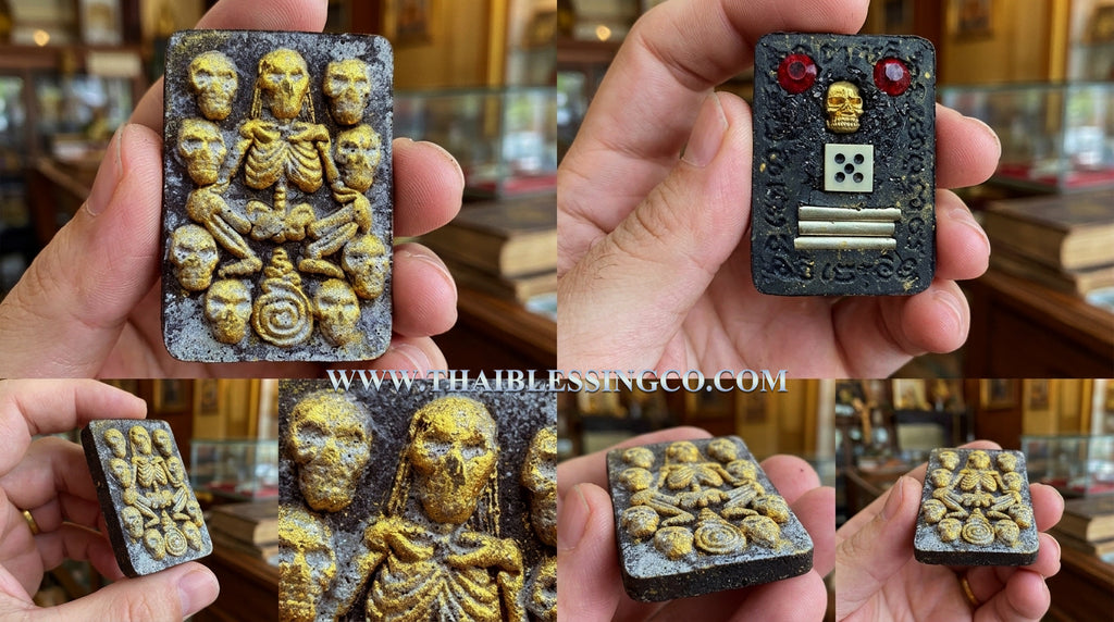 ✨ The Immortal Hoeng Prai Golden Soul Master Edition: Consecrated Necromantic Astral Guardian by Arjan Boonrod Kum Bang Phrai (2017) – Authentic Thai Occult Talisman for Gambling Luck, Extreme Competitive Advantage, and Supernatural Wealth Magnetism ✨
