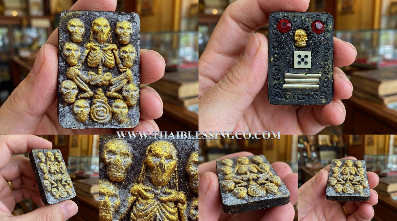 ✨ The Immortal Hoeng Prai Golden Soul Master Edition: Consecrated Necromantic Astral Guardian by Arjan Boonrod Kum Bang Phrai (2017) – Authentic Thai Occult Talisman for Gambling Luck, Extreme Competitive Advantage, and Supernatural Wealth Magnetism ✨