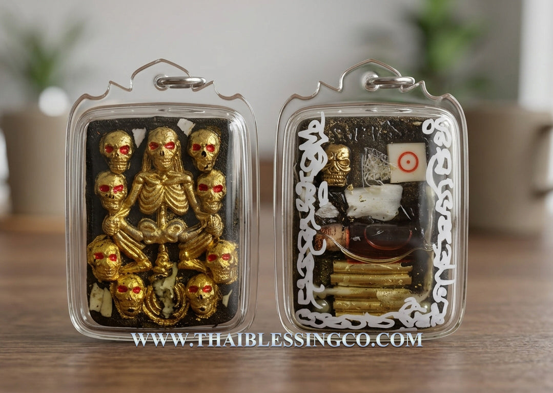 ✨ The Immortal Hoeng Prai Golden Soul Master Edition: Consecrated Necromantic Astral Guardian by Arjan Boonrod Kum Bang Phrai (2017) – Authentic Thai Occult Talisman for Gambling Luck, Extreme Competitive Advantage, and Supernatural Wealth Magnetism ✨