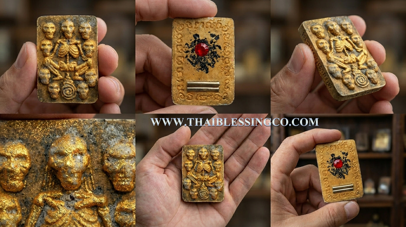 ✨ The Immortal Hoeng Prai Golden Soul Master Edition: Consecrated Necromantic Astral Guardian by Arjan Boonrod Kum Bang Phrai (2017) – Authentic Thai Occult Talisman for Gambling Luck, Extreme Competitive Advantage, and Supernatural Wealth Magnetism ✨