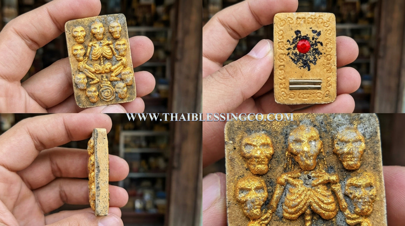 ✨ The Immortal Hoeng Prai Golden Soul Master Edition: Consecrated Necromantic Astral Guardian by Arjan Boonrod Kum Bang Phrai (2017) – Authentic Thai Occult Talisman for Gambling Luck, Extreme Competitive Advantage, and Supernatural Wealth Magnetism ✨