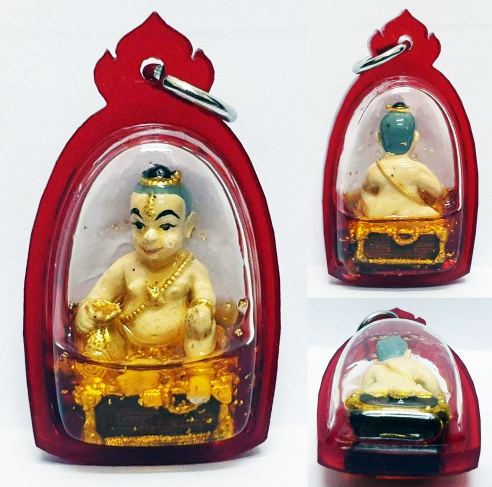 ✨ The Immortal Kumantong Maha Heng: Consecrated Hand-Painted Bronze Masterpiece by Phra Arjan Amnat (2020) – Authentic Thai Spirit Talisman for Extreme Windfall Luck, Guarded Prosperity, and Supernatural Success ✨