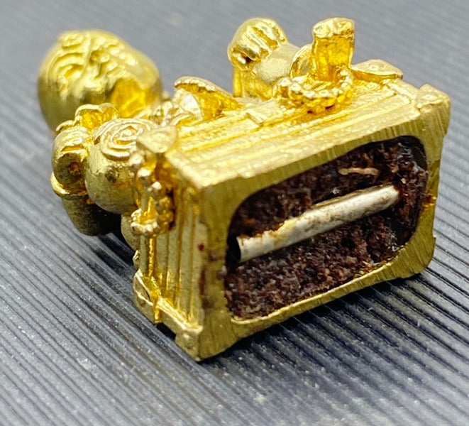 ✨ The Immortal Kumantong Maha Heng: Consecrated Sacred Brass Sovereign with Maha Lap Takrut by Phra Arjan Amnat (2020) – Authentic Thai Spirit Talisman for Extreme Windfall Luck, Guarded Prosperity, and Supernatural Success ✨