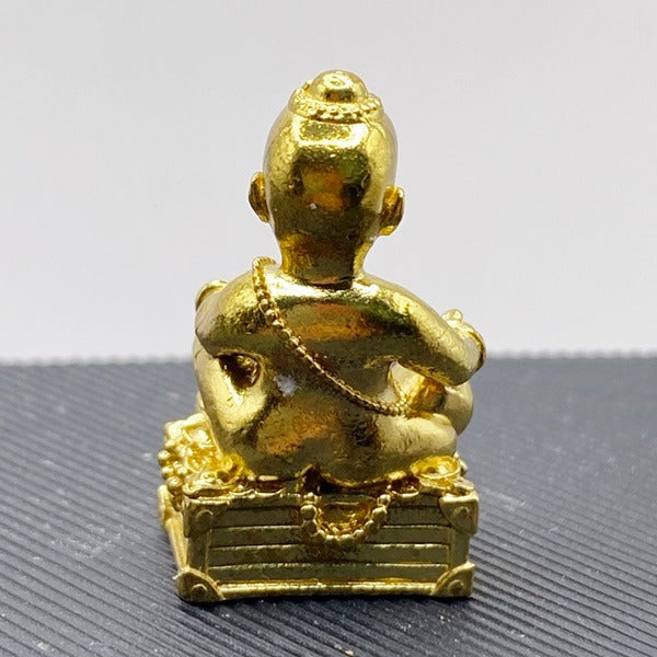 ✨ The Immortal Kumantong Maha Heng: Consecrated Sacred Brass Sovereign with Maha Lap Takrut by Phra Arjan Amnat (2020) – Authentic Thai Spirit Talisman for Extreme Windfall Luck, Guarded Prosperity, and Supernatural Success ✨