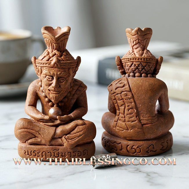 ✨ 🧘‍♂️ The Immortal Sage of Sorcery: Sacred 'Alchemical Copper' Ruesi Narot by Luang Pu Maen (2024 New Era) – The Ultimate Masterpiece for Universal Success, Divine Protection, and Boundless Fortune 🧘‍♂️ ✨