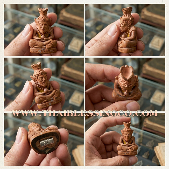 ✨ 🧘‍♂️ The Immortal Sage of Sorcery: Sacred 'Alchemical Copper' Ruesi Narot by Luang Pu Maen (2024 New Era) – The Ultimate Masterpiece for Universal Success, Divine Protection, and Boundless Fortune 🧘‍♂️ ✨