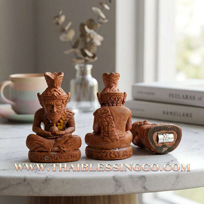 ✨ 🧘‍♂️ The Immortal Sage of Sorcery: Sacred 'Alchemical Copper' Ruesi Narot by Luang Pu Maen (2024 New Era) – The Ultimate Masterpiece for Universal Success, Divine Protection, and Boundless Fortune 🧘‍♂️ ✨