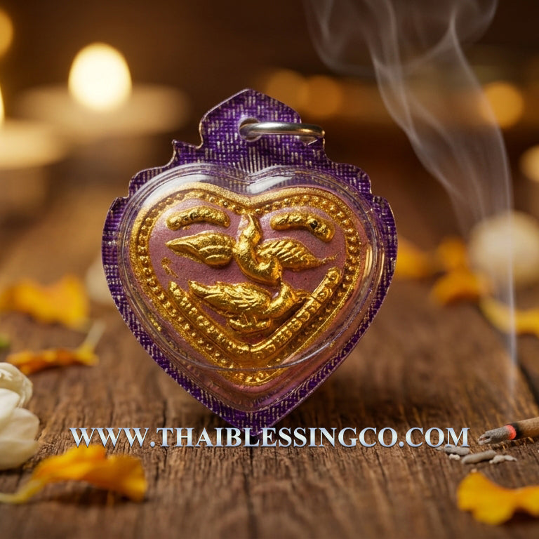 ✨ The Immortal Sarika Hoeng Prai Astral Bird: Consecrated Sacred Herb Essence by Arjan Boonrod Kum Bang Phrai (2017 Edition) – Authentic Thai Occult Talisman for Extreme Metta, Windfall Wealth, and Supernatural Sales Success ✨