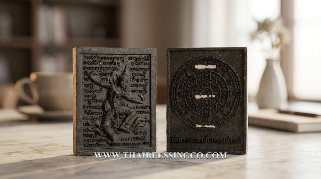 ✨ The Immortal "Thewada Kiao Nang" Celestial Seduction Sovereign: Black Itthije Powder Edition with Triple Silver Takruts by Luang Pu Bua, Wat Don Khwang Authentic Thai Occult Talisman for Absolute Attraction, Soulmate Manifestation, and Hypnotic Mercy ✨