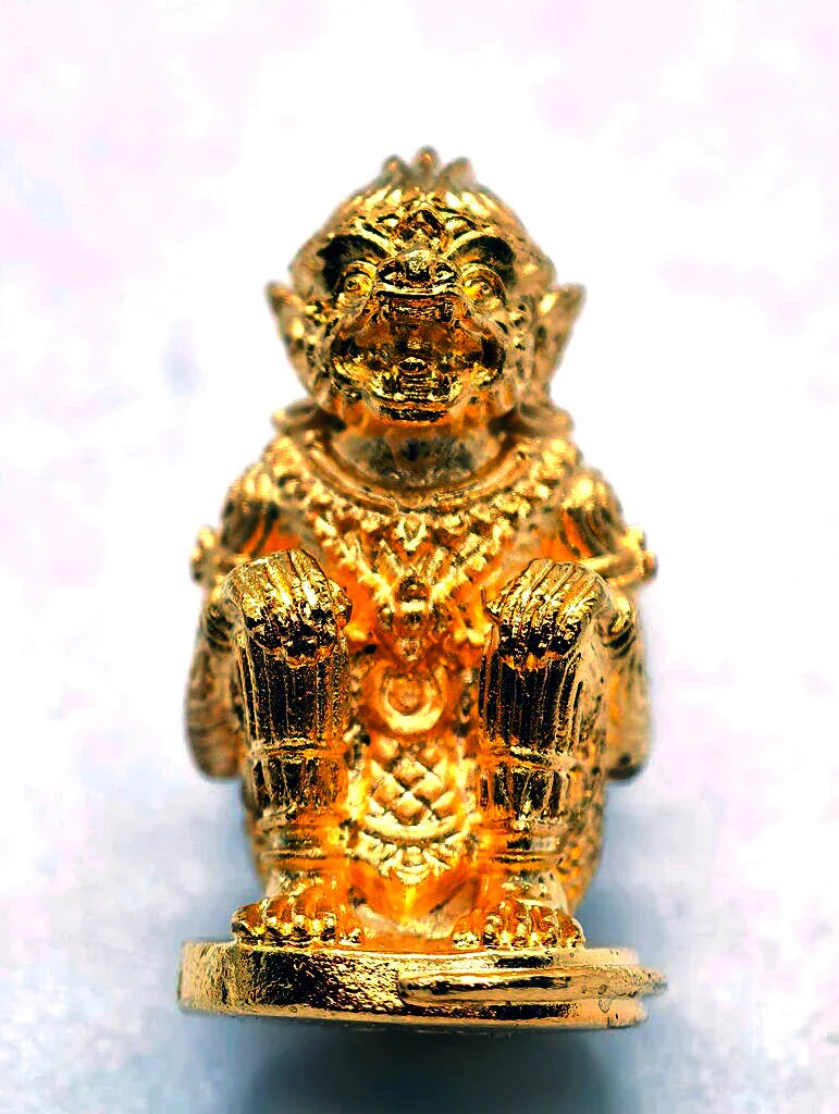 🐵 The Karma Reflector: Hanuman "Mon Phra Kan" (Death-Stopping Spell) - LP Thong, Wat Ban Rai (With Old LP Koon Powder)